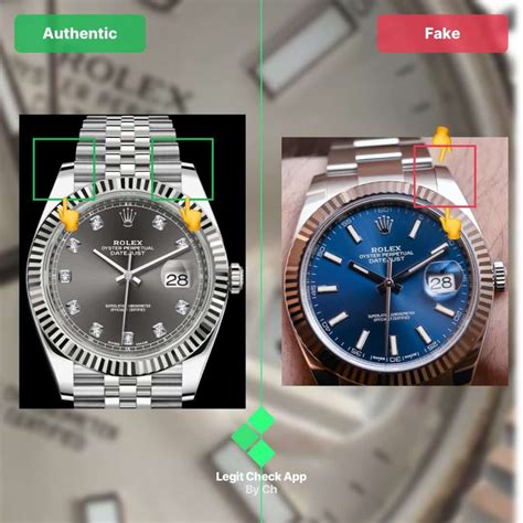 gold rolex datejust 36 fake vs real